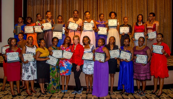 Rwanda grads group
